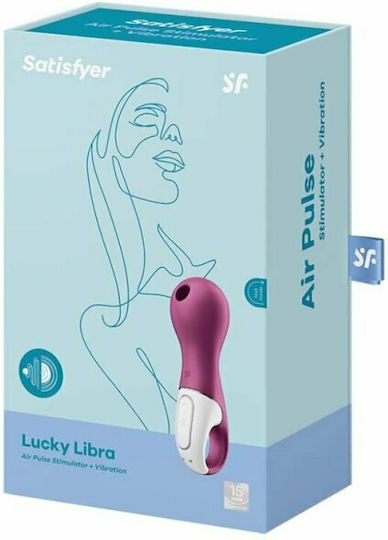 Satisfyer Lucky Libra Αναρροφητής Αιδοίου με Δόνηση Berry