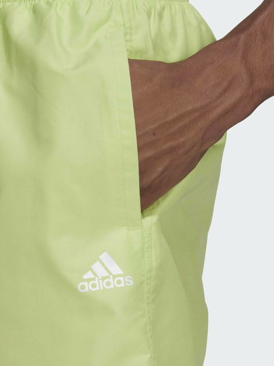 Solid Men's Swimwear Shorts Yellow