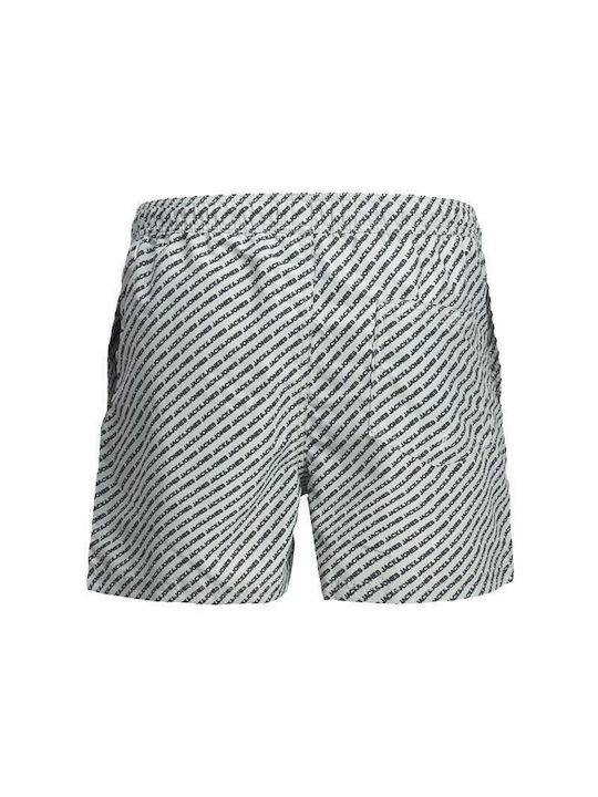 Jack & Jones Men's Swimwear Printed Shorts Metal