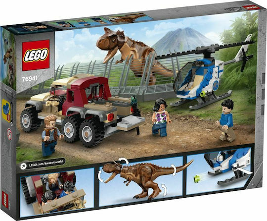 LEGO Jurassic World Carnotaurus Dinosaur Chase Für 7+ Jahre