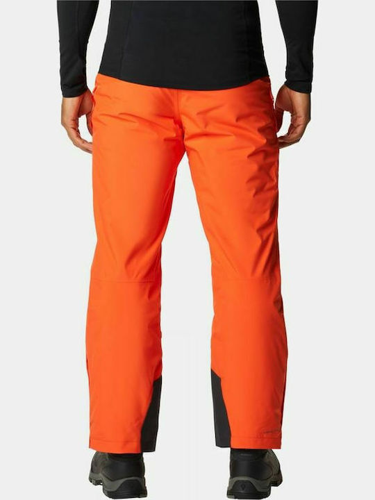 Columbia Kick Turn II Omni Heat Infinity Bărbați Lung Pantaloni de drumeție Portocaliu