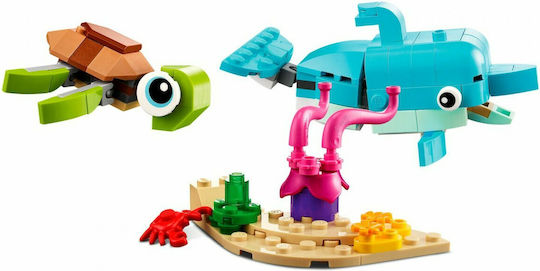LEGO Creator Dolphin & Turtle για 6+ Ετών 137τμχ