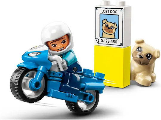 LEGO Duplo Police Motorcycle για 2+ Ετών