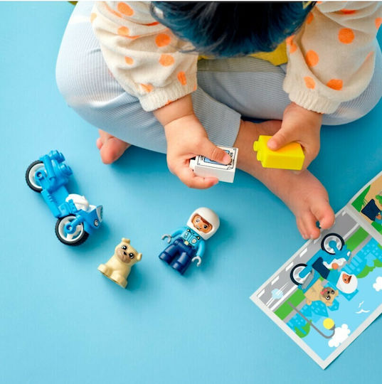 LEGO Duplo Police Motorcycle για 2+ Ετών