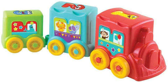 Dede Παιχνίδι Στοίβαξης Funny Activity Train για 12+ Μηνών