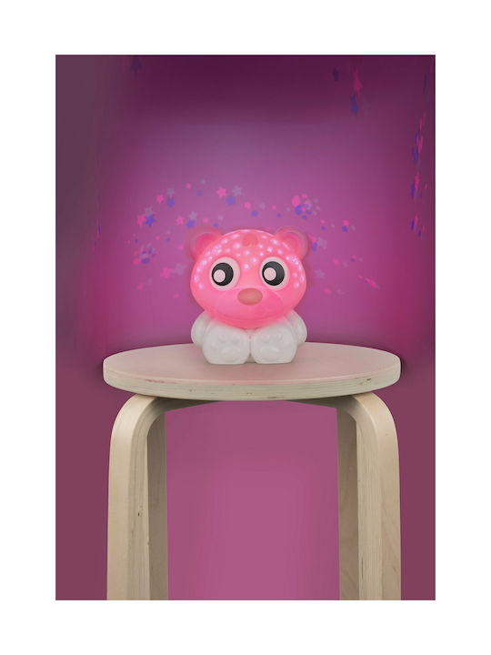 Playgro Kids Projector Lamp Goodnight Bear with Design Projection Pink