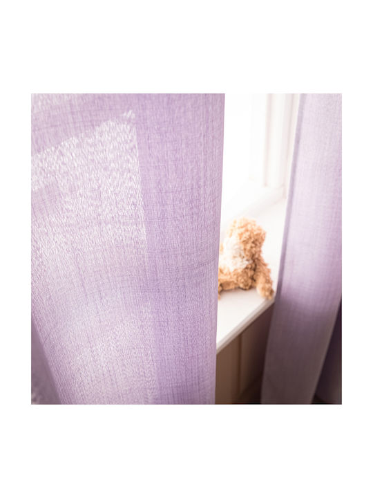 Gofis Home Детска завеса Chrome с куки Violet 20-04-930/20 140x280cm