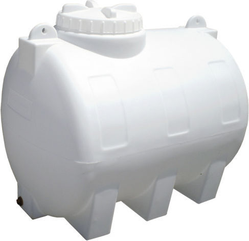 Mytherm Σ5 Porky Пластмасов Резервоар за Вода / Петрол / Масло Цилиндрични Хоризонтален 3000лт Бял