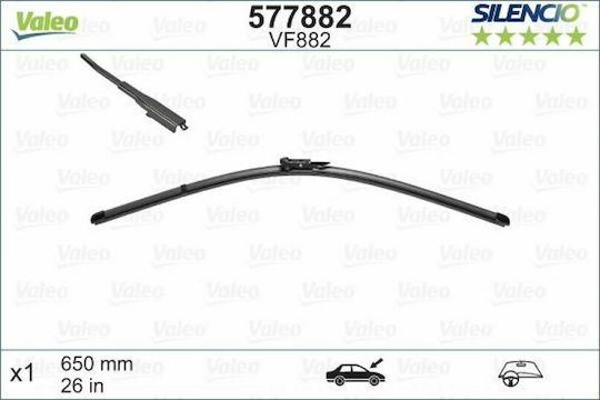 Valeo Silencio X.trm Set Frontal Lamele Ștergătoare Auto 650mm