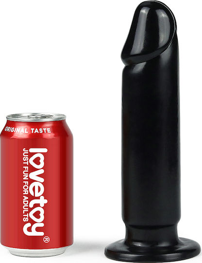 Lovetoy King Sized Πρωκτικό Dildo Μαύρο 23.5cm