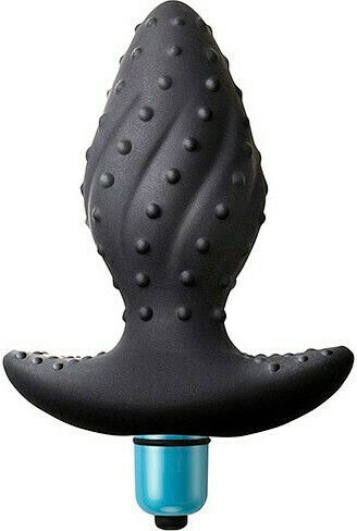 Rocks Off Ibex Πρωκτικές Σφήνες με Δόνηση Σετ Black 12cm 2τμχ