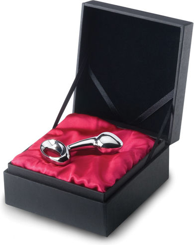njoy Pure Plug Small Πρωκτική Σφήνα Small Silver 2.5cm