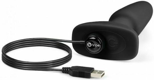 b-Vibe Rimming Remote Control Plug 2 Anal Vibrator with Wireless Functionality Black 15.2cm