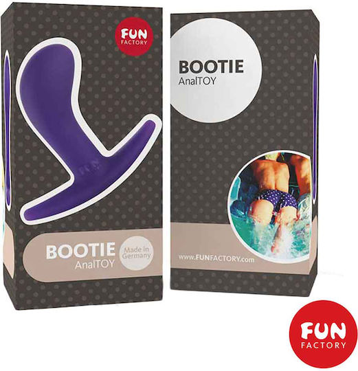 Fun Factory Bootie Butt Plug Small Πρωκτική Σφήνα Small Small Μωβ 7.5cm