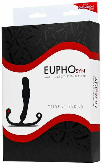 Aneros Eupho Syn Trident Πρωκτική Σφήνα Μαύρη