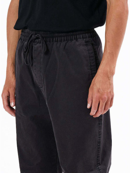 Παντελόνι Ελαστικό σε Loose Εφαρμογή Off Black