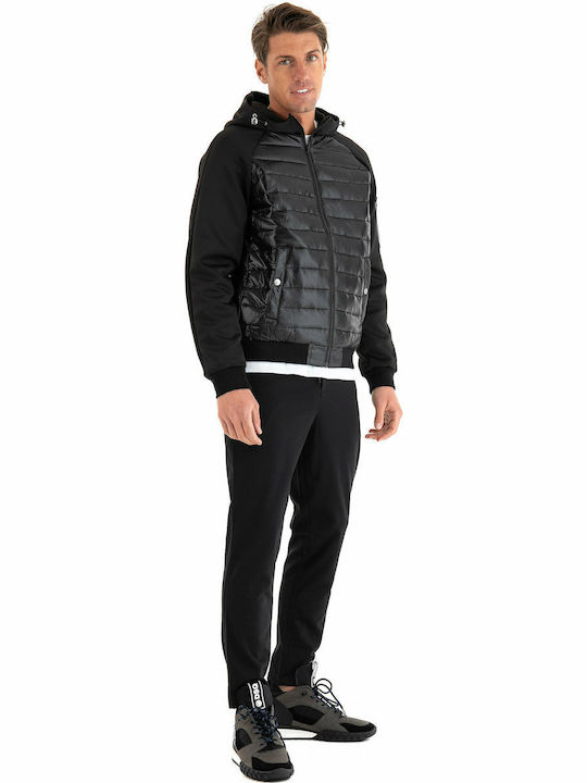 Ανδρικό Παντελόνι Slim Fit Μαύρο