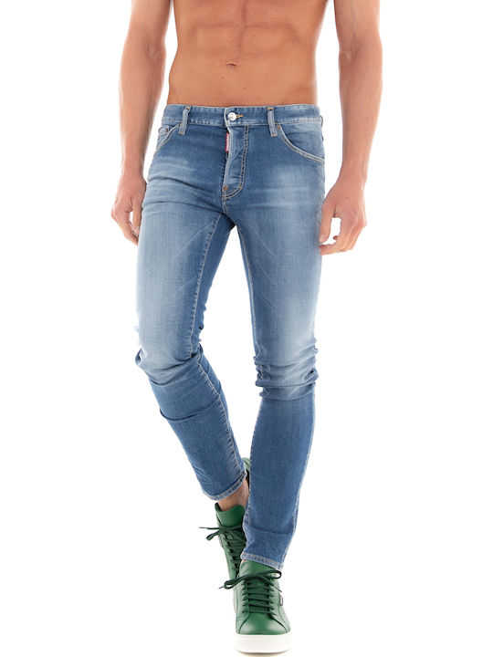 Cool Guy Herren Jeanshose Elastisch Hellblau