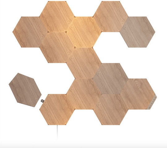 Nanoleaf Smart Φωτιστικό LED RGB Hexagon 13τμχ