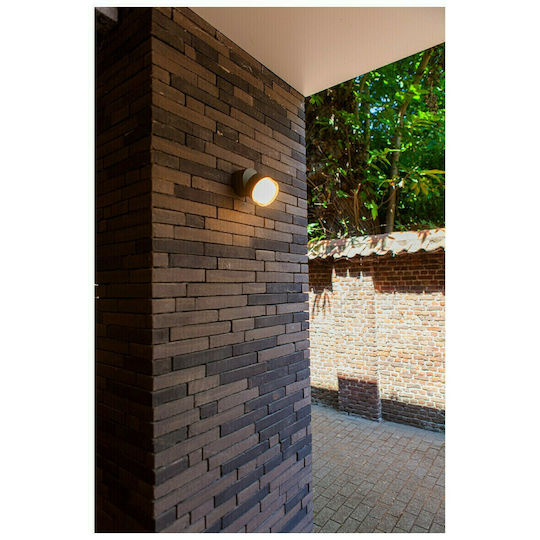 Lutec Dropsi Επιτοίχιο Εξωτερικό Σποτ LED IP44 9.5W με RGB Φως 11.5x9.4x9.4εκ.