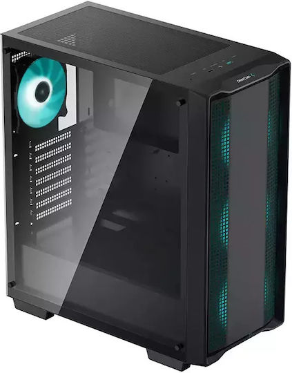 Deepcool CC560 Gaming Midi Tower Computer Case with Window Panel Black