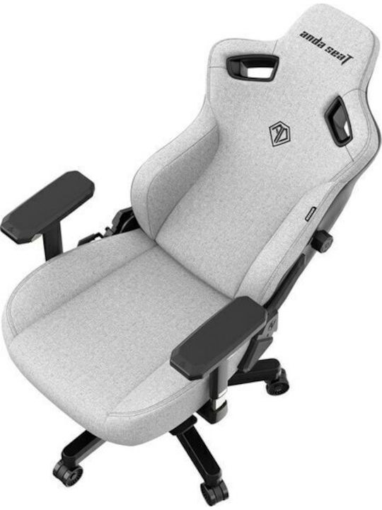 Anda Seat Kaiser 3 XL Υφασμάτινη Καρέκλα Gaming με Ρυθμιζόμενα Μπράτσα Ash Gray