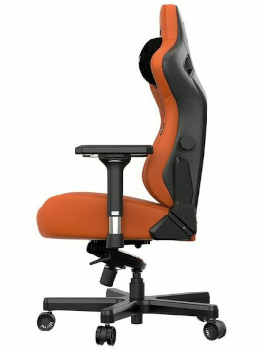 Anda Seat Kaiser 3 XL Καρέκλα Gaming Δερματίνης με Ρυθμιζόμενα Μπράτσα Blaze Orange
