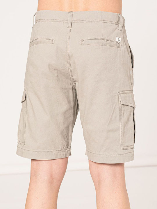 Jack & Jones Ανδρική Βερμούδα Cargo Ghost Gray