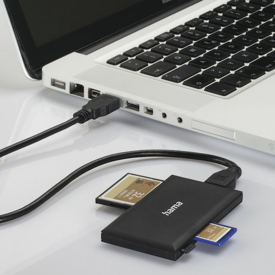 HAMA Card Reader USB 3.0 για SD/microSD/MemoryStick/CompactFlash