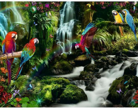 Colourful Parrots in the Jungle Puzzle 2D 2000pcs
