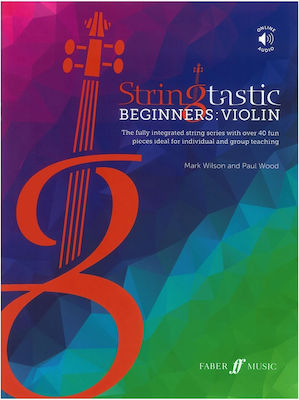 Faber Music StringTastic Beginners: Violin & Online Audio Μέθοδος Εκμάθησης για Βιολί