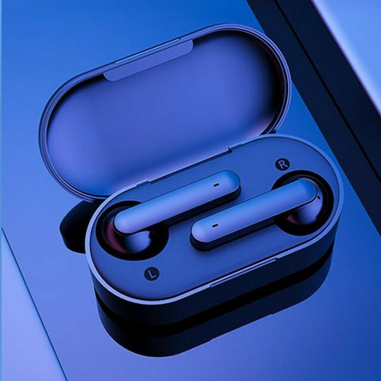 QCY T3 In-ear Bluetooth Handsfree Căști cu Rezistență la Transpirație și Carcasă de Încărcare Negru