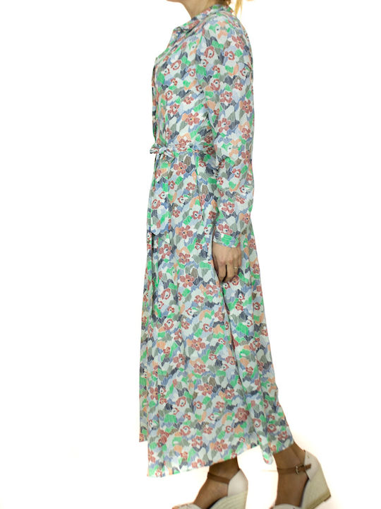Καλοκαιρινό Midi Σεμιζιέ Φόρεμα Floral