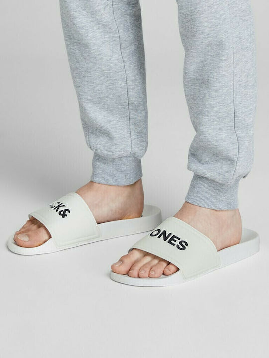 Men's Slides White