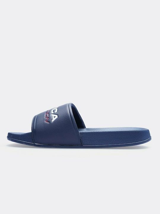 Nautica Men's Slides Blue 3NC