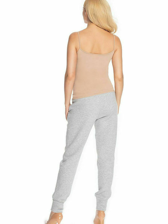 PeeKaBoo Maternity Pants Gray