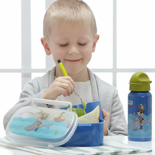 Sigikid Plastic Kids' Food Container Insulated Blue x x 7cm