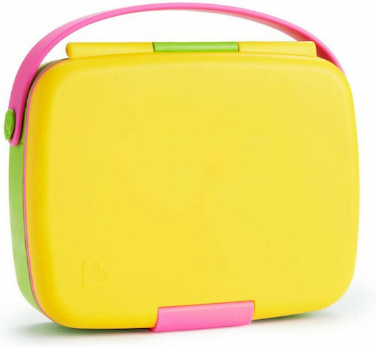Munchkin Bento Box Plastic Kids Dinner Set Multicolour