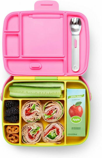 Munchkin Bento Box Plastic Kids Dinner Set Multicolour
