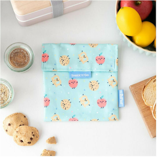 Ecolife Snack n' Go Kids' Lunch Bag Insulated Turquoise 16cm