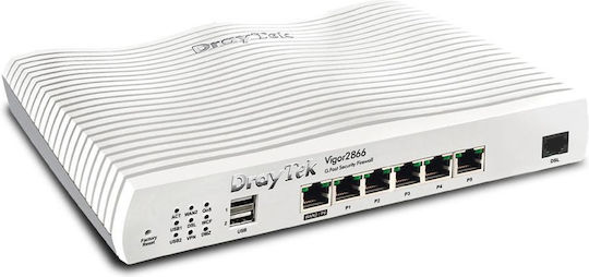 Draytek Vigor 2866 Router with 5 Gigabit Ports