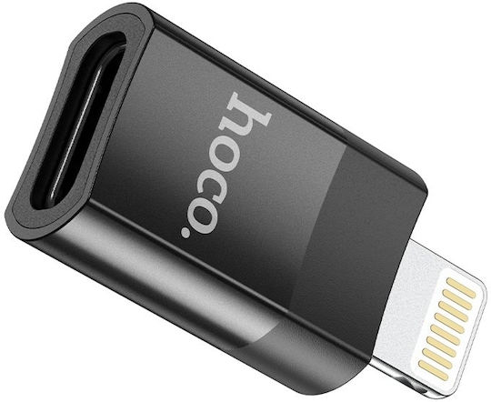 Hoco UA17 Konverter Blitzschlag männlich zu USB-C weiblich 1Stück