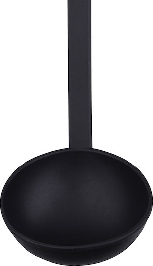 Bergner Gizmo Tiefe Servierlöffel Suppe Kunststoff Schwarze 32,5cm