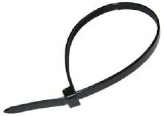 CHS Plastische Kabelbinder 750mmx7.5mm in Schwarz Farbe (100 Stück) 02.012.0100