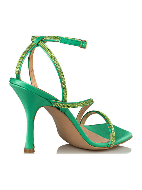 Fabric Sandals Green