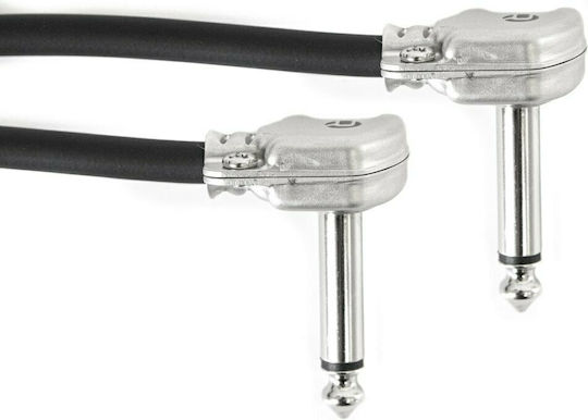 Alpha Audio Kabel 6,3mm Stecker - 6,3mm Stecker 0.6m Schwarz (190.710)