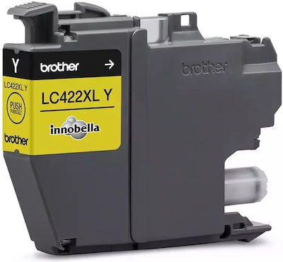 Brother LC422XL Cartuș de cerneală original pentru imprimante InkJet Galben (LC-422XLY)