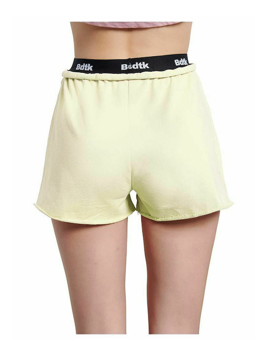 Bestie Women's Sporty Shorts Yellow