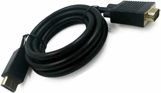 Cablexpert Cable DisplayPort male - VGA male 1.8m Black (CCP-DPM-VGAM-6)