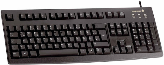 Cherry G83-6104LUNEU-2 Само клавиатура Английски US Черен